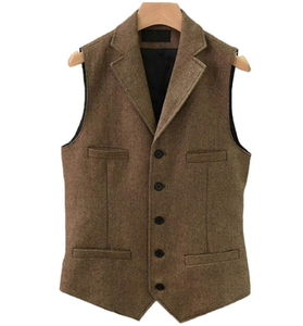 Chaleco de Traje para <span class=keywords><strong>Hombre</strong></span>, Formal, de Negocios, con Rayas, Color Verde Lima, Chaleco para Padrino de <span class=keywords><strong>Boda</strong></span> - Product Image 5