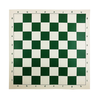 Échiquier en plastique vinyle de petite taille 43*43CM