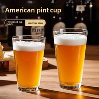 Jarra de Cerveza de Cristal Grueso Hxlgass para Fabricantes, con Logo Personalizado, de 11oz, 14oz, 16oz, 20oz, 22oz – Vaso para Beber y Mezclar al por Mayor