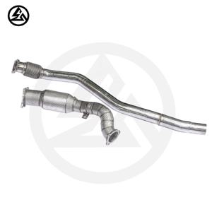 Downpipe Catalizado CSZ ODM de Alta Calidad para <span class=keywords><strong>Porsche</strong></span> <span class=keywords><strong>Macan</strong></span> 2.0T 95B, Downpipe de Alto Flujo con Sistema de Escape con Protector de Calor - Product Image 2