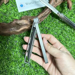 TL9ZC Nuevo estilo Mechanise M390 Cuchillo táctico de hoja plegable Cuchillos de bolsillo ligeros recubiertos de titanio con bolsa de PU - Product Image 3