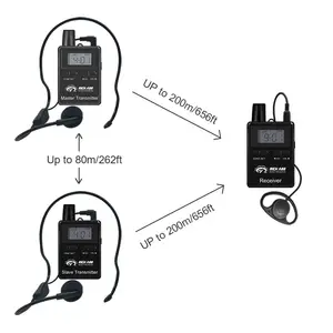 Two Way 2.4G Global Frequency Free Radio Transmitter für Equestrian Horse Ridding Trainer Rider Factory
