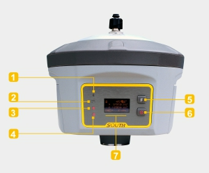 SOUTH G6 1598 ช่องสัญญาณ GPS RTK รุ่นใหม่ พร้อมราคาที่ดีที่สุด เครื่องมือสำรวจที่ดินประสิทธิภาพสูง IMU GNSS RTK - Product Image 2