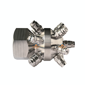 マルチヘッドタンク洗浄スプレー固定13個ヘッド6353ステンレス鋼取り外し可能ジェットフルコーン噴霧器ノズル - Product Image 4