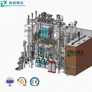 40tons of Turnkey Project Automatic Wheat Flour Milling Machines With Price