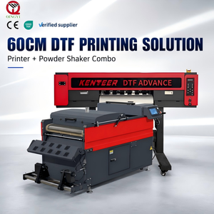 Nueva Impresora DTF A1 de Alta Velocidad de 24 Pulgadas con Cabezal Dual I3200, Lavable Automáticamente, Sin Grietas, Máquina de Impresión de Camisetas de 60 cm, Comercial - Product Image 1