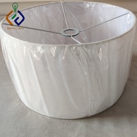 Abat-jour de remplacement rond ou carré Kawell, en tissu de lin, personnalisé, pour lampe de table ou applique murale, vente en gros pour fabricants et hôtels