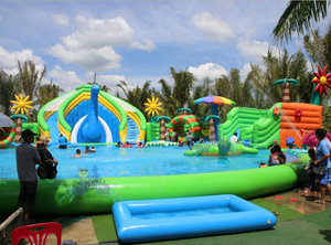 Lilytoys gonflable piscine dragon personnalisé thème <span class=keywords><strong>parc</strong></span> <span class=keywords><strong>aquatique</strong></span> Offres Spéciales glissière d'eau - Product Image 2
