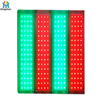 Feux de signalisation coordonnés, Lumières LED encastrées au sol pour passage piéton, Lampe souterraine, Lumière LED pour passage piéton en dalle