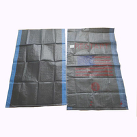 Sacs en polypropylène tissé personnalisés avec logo pour le marché du Ghana et du Congo, 25 kg, 5 kg, 50 kg, 100 kg