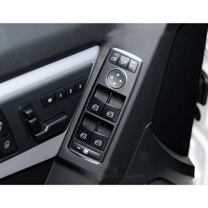 자동차 인테리어 버튼 스티커 스티어링 휠 윈도우 리프터 트림 메르세데스 벤츠 C 클래스 W204 2008 2009 2010 2011 2012 2013 2014 - Product Image 4