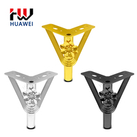 Pieds de canapé décoratifs HUAWEI style luxe doré, accessoires de mobilier, base de canapé