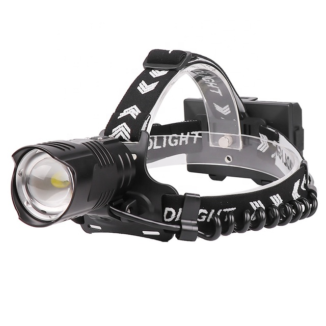 Rechargeable High Power XHP90 LED Headlamp Zoomable Flashlight for Camping