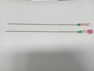 Aguja de Biopsia Chiba Desechable de la Mejor Calidad, Aguja de Trócar Chiba 18G con Punta Eco para Veterinaria - Product Image 4