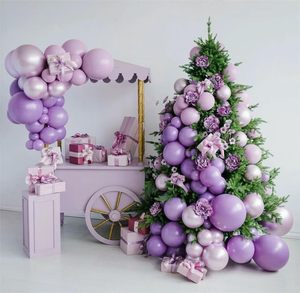 Kit Arco di Palloncini in Lattice Viola Maca Purple Gold, Set da 146 Pezzi, Diversi Colori <span class=keywords><strong>per</strong></span> <span class=keywords><strong>Accessori</strong></span> <span class=keywords><strong>per</strong></span> Feste di <span class=keywords><strong>Compleanno</strong></span> e Matrimonio - Product Image 6