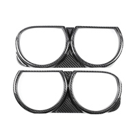 Cadre de décoration extérieur de phare en carbone véritable pour Dodge Challenger 2015-2025 – Pièces de style extérieur pour muscle car