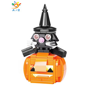 Kit de Construcción de Fantasmas, Calabazas y Vampiros de Halloween - Juguete Educativo Electrónico para Niños de 5 a 7 Años, Set de Construcción de Plástico ABS - Product Image 4