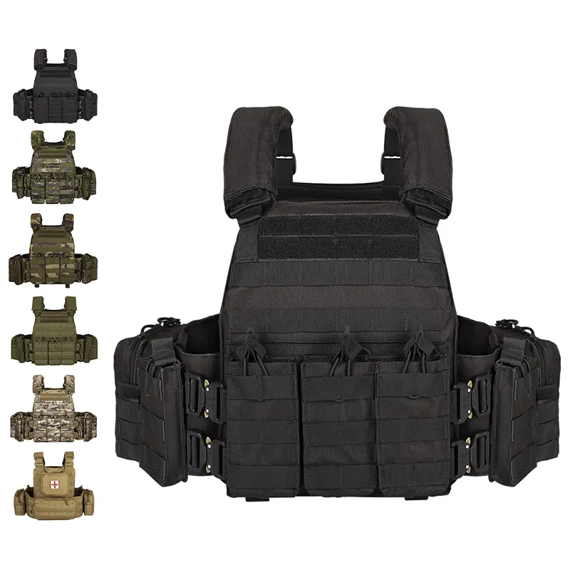 SIVI personnalisé noir garde de sécurité gilet blindé Molle combat sécurité tactique gilet de protection personnel