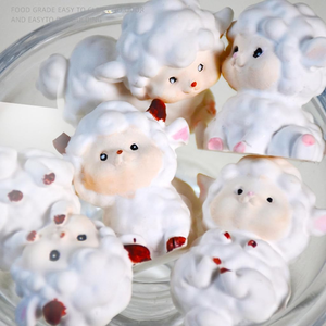 3D Cute Baby Face Eco-Friendly Silicone <b>Mold</b> for Aroma <b>Candle</b> Soy Wax Melt Plaster Resin Ornament Food Contact Safe - Product Image 6