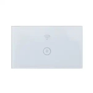 WIFI Israel standard smart touch Crystal tempered smart switch board wall switch