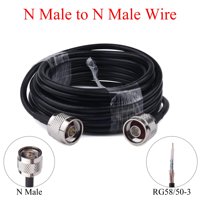 Meilleur kit d'antenne omnidirectionnelle WiFi 4G/LTE à gain élevé 15dBi 698-2700MHz Type N Impédance 50 Ohms Montage à vis Amplificateur de signal