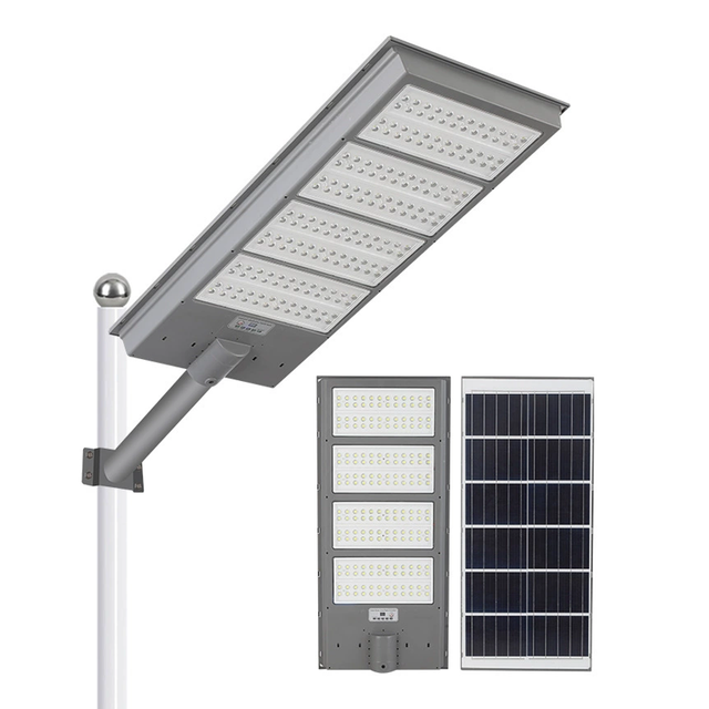 400W-800W Super Bright All-in-One Solar Street Light 5050 SMD LED LiFePO4 Battery IP65 Waterproof ABS for Road Garden Parking