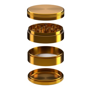 <b>Grinder</b> <b>Herb</b> 4 Part Aluminum <b>Herb</b> <b>Grinder</b> 1.5/2.2/2.5'' Private Label <b>Herb</b> <b>Grinder</b> - Product Image 2