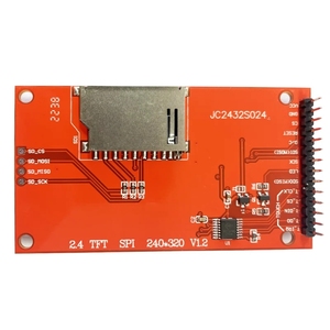 Module LCD TFT ILI9341 d'origine d'usine, 2,4 pouces, 240×320 |   SPI/8 bits parallèle, tactile capacitif/résistif en option, 65K couleurs W868 - Product Image 4