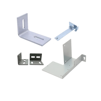 Usine directe personnalisée en acier inoxydable 45 et 90 degrés équerres métal acier aluminium étagère murale fabrication de tôle