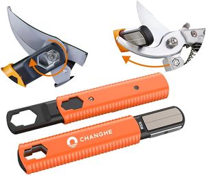 Aiguiseur d'outils de <span class=keywords><strong>jardinage</strong></span> moderne à usages multiples pour l'affûtage rapide des lames Tondeuse à gazon Sécateur de jardin Hache <span class=keywords><strong>Machette</strong></span> Cisailles à haies - Product Image 1