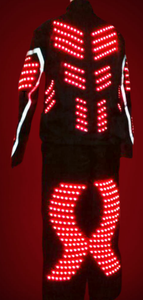 Costume Robot LED LED <span class=keywords><strong>Tron</strong></span>, robes de performance, danse électronique, musique, vêtements pour hommes, Costume DJ - Product Image 5