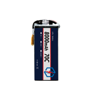 Batterie LiPo à décharge élevée 40C/45C/70C/100C/120C 29.6V 4s 6s 8s 8000mAh 9100mah XT60 XT90 Connecteur pour drone FPV