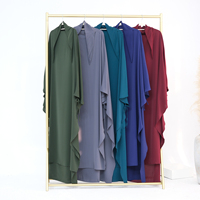 Nouveau Khimar long style Chador avec lien, Niqab Nida, pour femmes musulmanes modestes, couvrant la tête et le dos