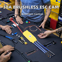 Contrôleur de vitesse électronique sans balais (ESC) 30A BLDC (régulateur) pour carte de développement ESP32 CAM sous Linux OS