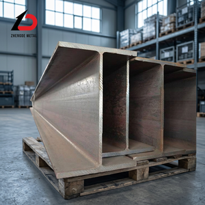 Viga H de Acero Estructural Laminada en Caliente Q235B de Zhengde Metal para Construcción, Superficie Negra/Galvanizada, Corte/Soldadura/Doblado Personalizados - Product Image 1
