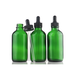 15ml 30ml 120ml Botellas de humedad de aceite ámbar transparente Envase cosmético Reciclado Botella de vidrio redonda <span class=keywords><strong>Boston</strong></span> de 2 onzas con cuentagotas - Product Image 3