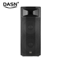 Système audio professionnel actif DASN DNF215HA à double haut-parleur de 15 pouces, 400 W RMS, pour DJ, scène, home cinéma, en plastique, pleine fréquence