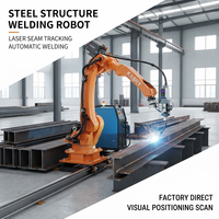 Robot de soudage entièrement automatique KASRY avec système de positionnement par vision, machine CNC sans enseignement pour la fabrication de structures en acier