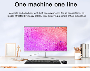 <span class=keywords><strong>AIO</strong></span> PC 24 pouces ordinateurs tout-en-un Core I5 <span class=keywords><strong>7400</strong></span> 8GB 256GB SSD bureau bureau maison tout-en-un PC - Product Image 6