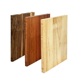 Ensemble de 3 planches à découper en noyer et en hêtre en forme de <span class=keywords><strong>livre</strong></span> écologiques avec support, planches à découper modernes pour <span class=keywords><strong>la</strong></span> <span class=keywords><strong>cuisine</strong></span> - Product Image 1