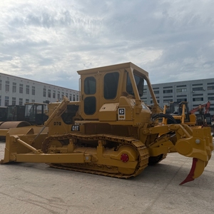 Bulldozer Caterpillar D7G-1 d'occasion avec ripper, prix bas, en stock, bulldozers Cat D7G, 200 kW, équipement de construction d'occasion - Product Image 5