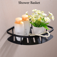 Badkamer Hardware Set Badjas Haak Handdoek Rail Rack Bar Plank Toiletrolhouder Tandenborstel Houder Zwart Badkamer Accessoires