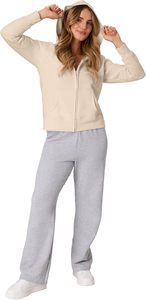 <span class=keywords><strong>Sweat</strong></span>-shirt à capuche pour <span class=keywords><strong>femme</strong></span> EcoSmart, entièrement <span class=keywords><strong>zippé</strong></span>, en polyester/coton uni - Product Image 5