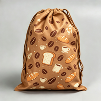 Pochette personnalisée en non-tissé avec cordon de serrage, réutilisable, résistante aux déchirures, écologique, recyclable, pour emballage cadeau de vacances pour perruques et cheveux