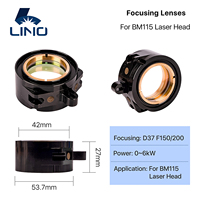 Lino LN212 Original Raytools BM06K FL200 Ensemble de lentilles de focalisation Double convexe et ménisque 2 pièces 120BS3600Z
