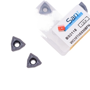 Inserto de taladro en U WCMX030208 040208 WCMT050308 06T308 080412FN BS2115 - Product Image 1