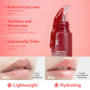 Brillo Labial Vegetariano con Péptidos en Tubo Exprimible, Brillo Labial Hidratante con Aroma Frutal, Brillo Labial Personalizable - Product Image 4