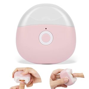 USB Rechargeable Electric Nail Clipper, Automatic Safety Nail <strong>Trimmer</strong> with LED Light &amp; Nail Scraps Storage Box - Product Image 1