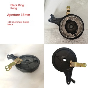 Ensembles de freins à tambour pour motos électriques de marque Yanjun, avant et arrière, 10 et 16 trous, pièces en fer, aluminium et plastique, vente en gros - Product Image 4