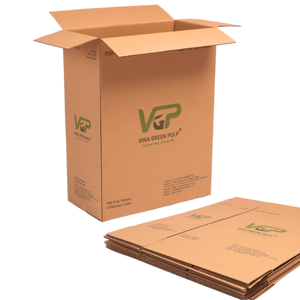 กล่องกระดาษลูกฟูกขนาดใหญ่พิเศษ กระเป๋าหิ้วแบบมีฉนวน รับทำโลโก้ตามสั่ง ผลิตในเวียดนาม บรรจุภัณฑ์สีเขียว ผลิตในเวียดนาม - Product Image 6